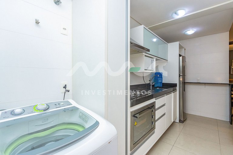 218-D Boulevard - 50m do mar & Frente Avenida - Com Jacuzzi