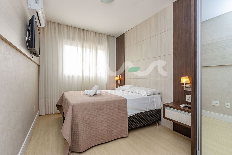 224-D Boulevard - 50m do mar & Frente Avenida - Com Jacuzzi