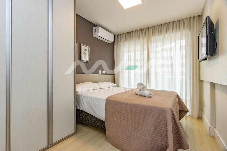 224-D Boulevard - 50m do mar & Frente Avenida - Com Jacuzzi