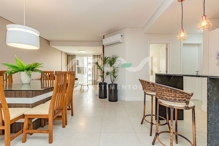 224-D Boulevard - 50m do mar & Frente Avenida - Com Jacuzzi