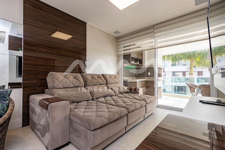 205-A Boulevard - 50m do mar & Frente Avenida - Com Jacuzzi