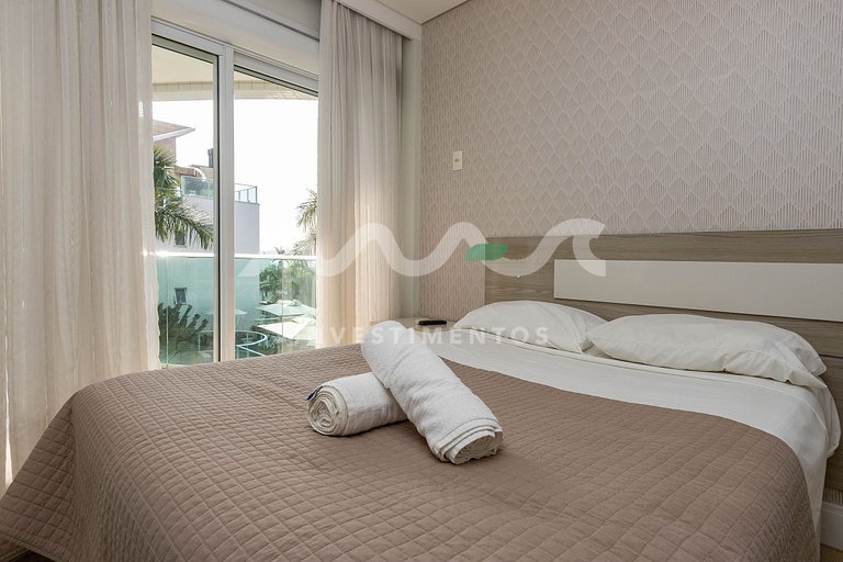 205-A Boulevard - 50m do mar & Frente Avenida - Com Jacuzzi