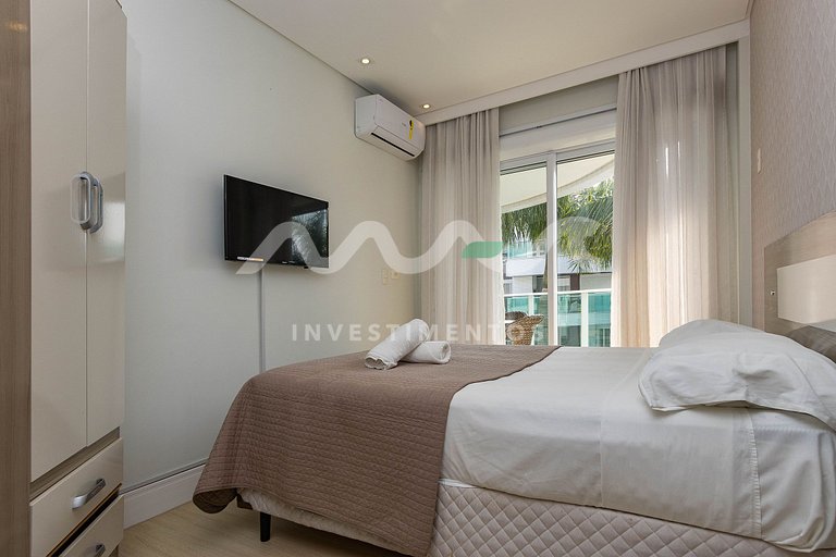 205-A Boulevard - 50m do mar & Frente Avenida - Com Jacuzzi
