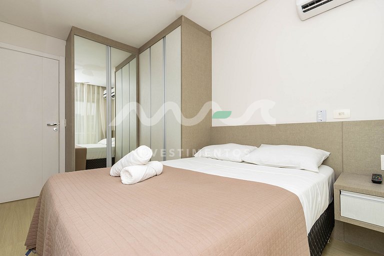 129-E Boulevard - 50m do mar & Frente Avenida - Com Jacuzzi