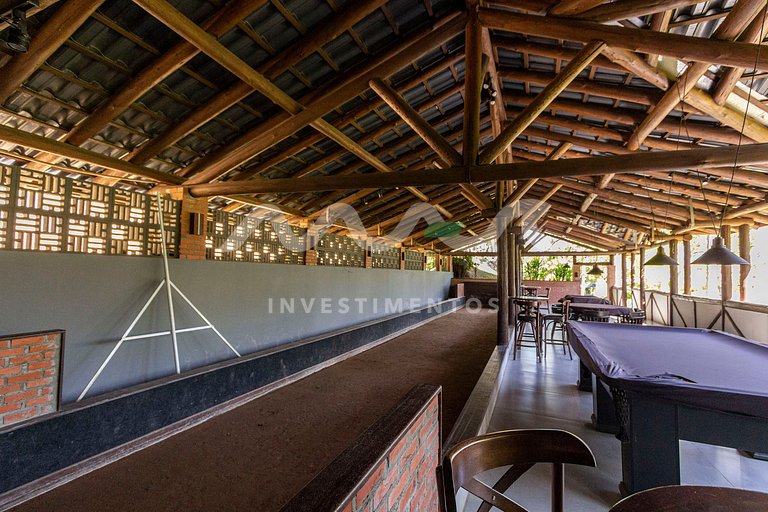 Casa con piscina infinita en Condomínio Panorânico