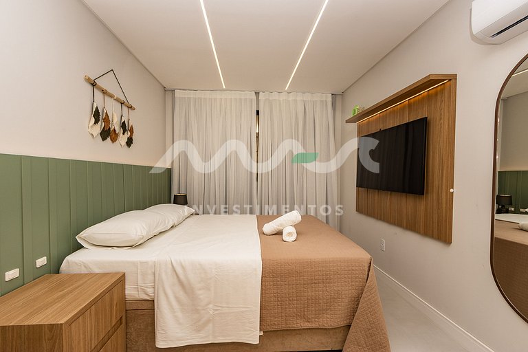 Di Ravena 101 - Apartamento Moderno em Canto Grande a 120 Me