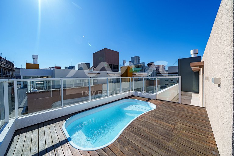 Cobertura com Piscina Privativa, perfeito para suas férias !