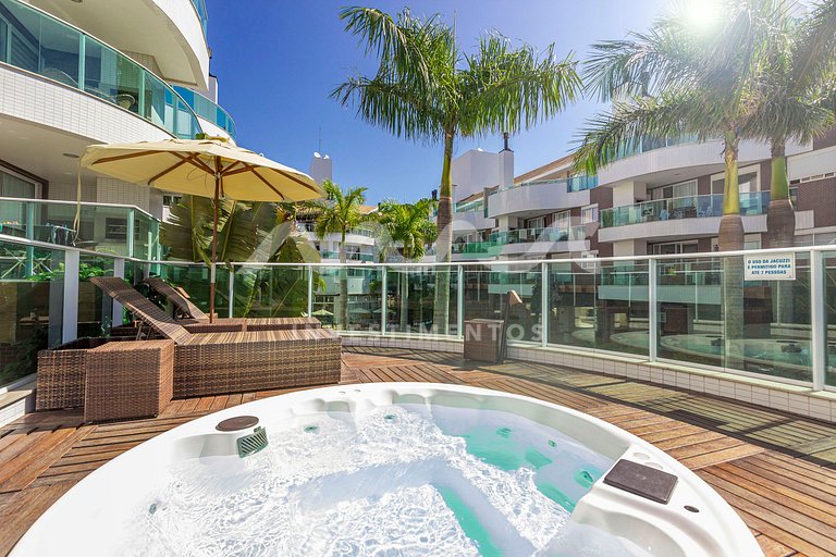 Boulevard 110-B - Excelente apartamento em condomínio de lux