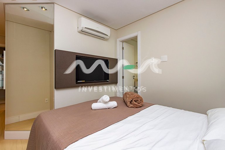 Boulevard 121-D - Excelente apartamento em condomínio de lux