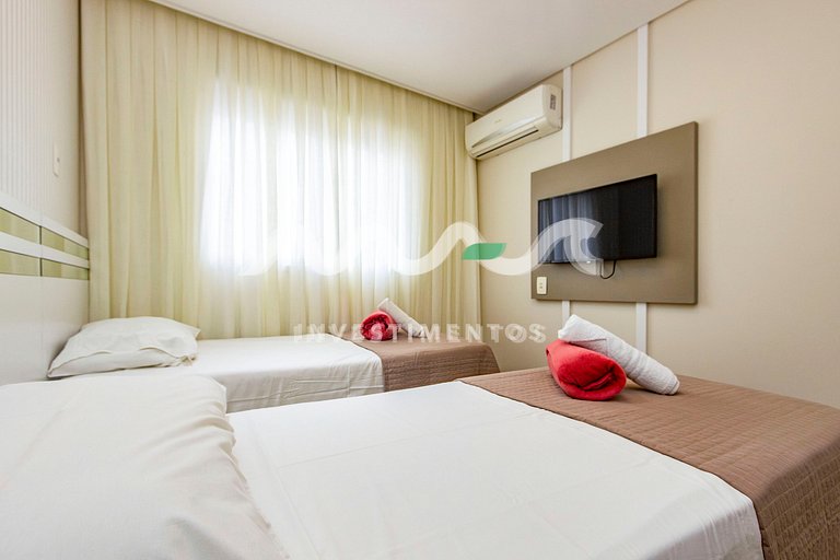 Boulevard 121-D - Excelente apartamento em condomínio de lux