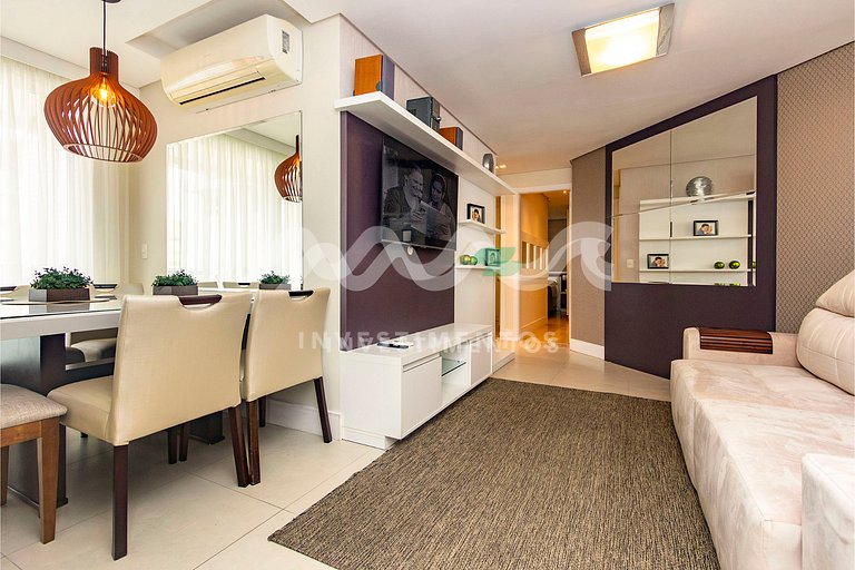 Boulevard 121-D - Excelente apartamento em condomínio de lux