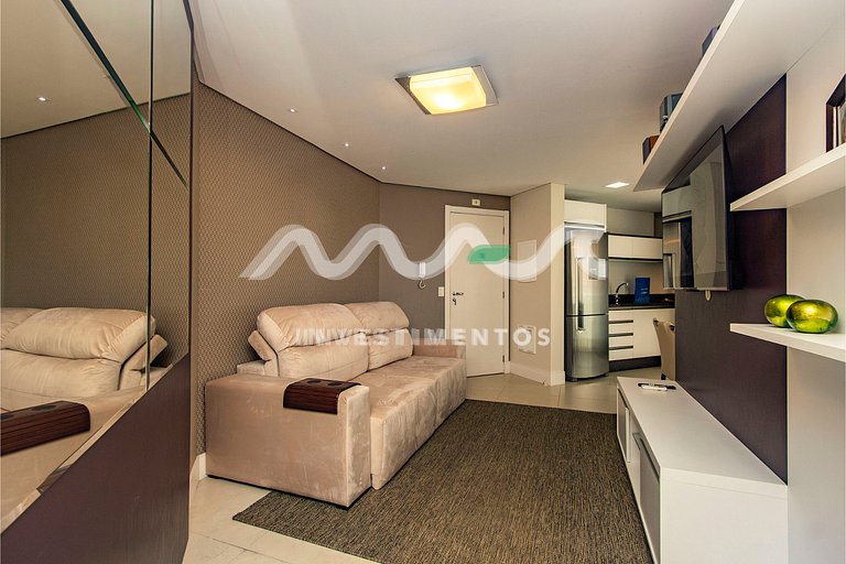 Boulevard 121-D - Excelente apartamento em condomínio de lux