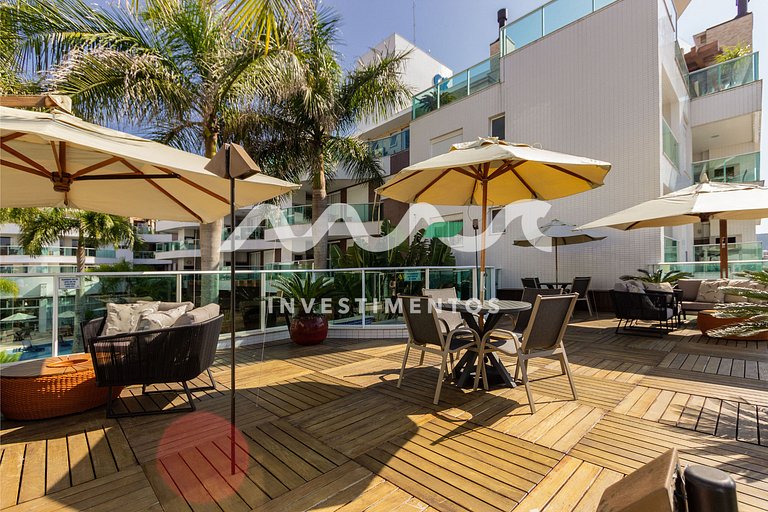 Boulevard 121-D - Excelente apartamento em condomínio de lux