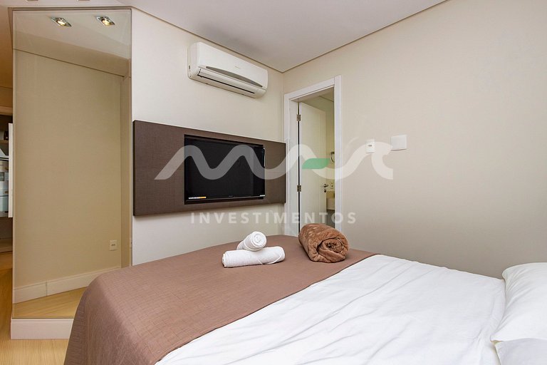 Boulevard 121-D - Excelente apartamento em condomínio de lux