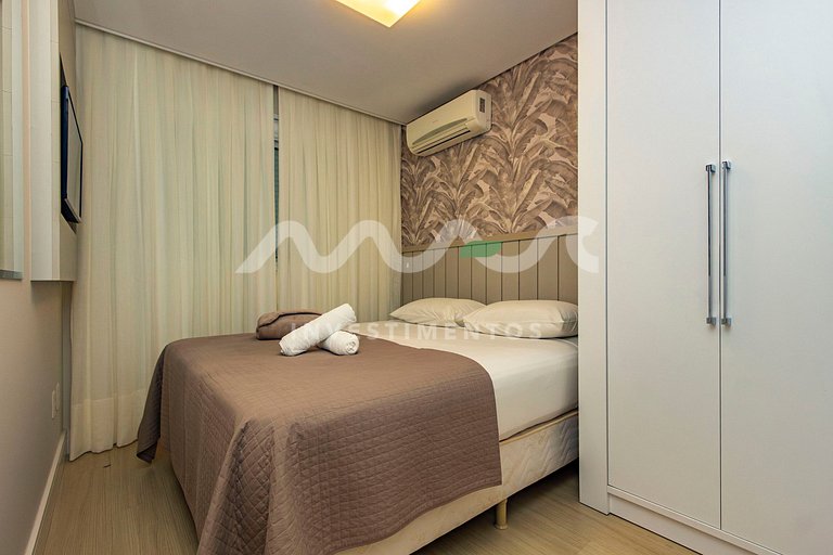 Boulevard 121-D - Excelente apartamento em condomínio de lux