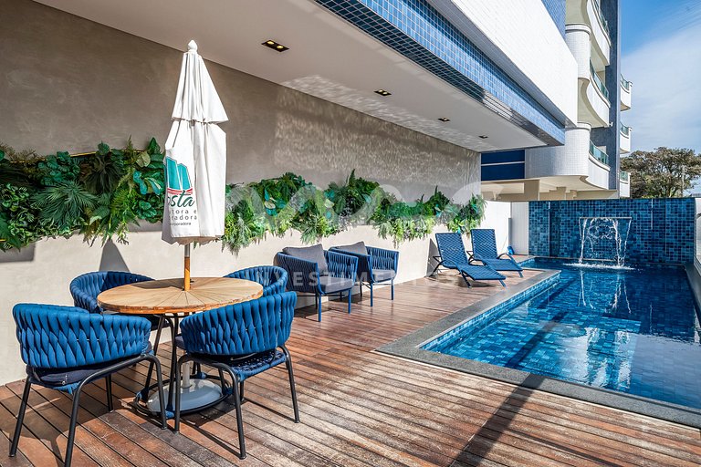 Costa do Pacífico 302 - Lindo apartamento a apenas 300m da P