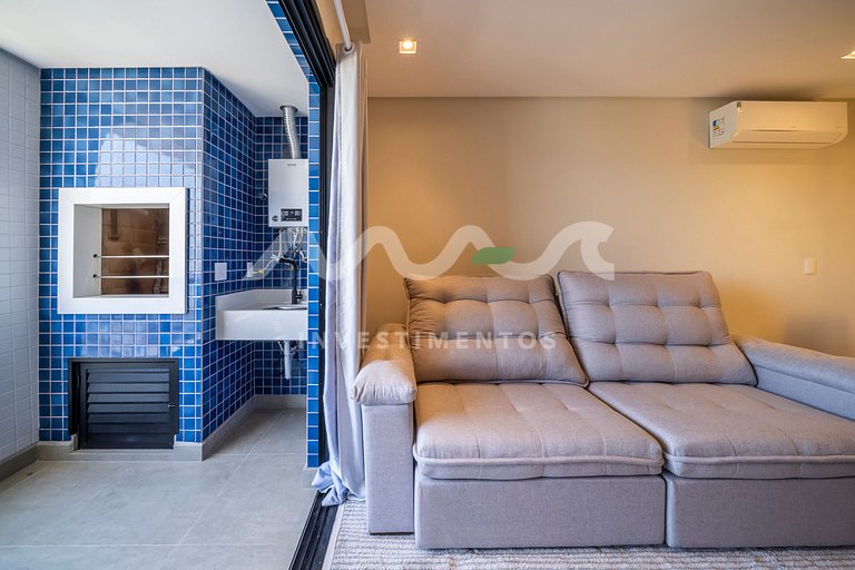 Costa do Pacífico 302 - Lindo apartamento a apenas 300m da P