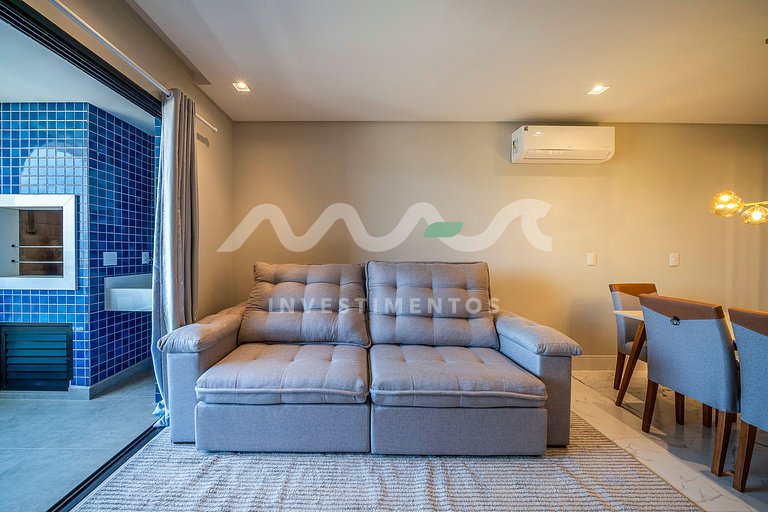 Costa do Pacífico 302 - Lindo apartamento a apenas 300m da P