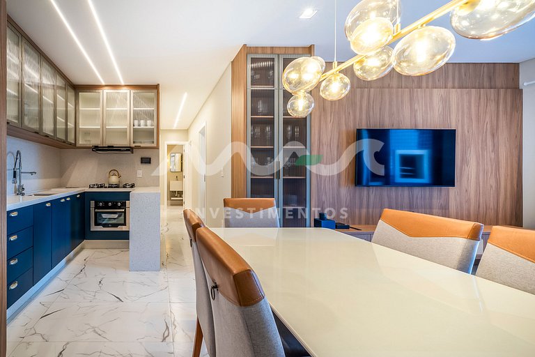 Costa do Pacífico 302 - Lindo apartamento a apenas 300m da P