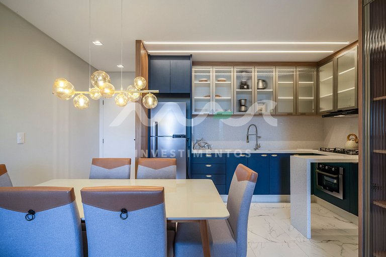 Costa do Pacífico 302 - Lindo apartamento a apenas 300m da P