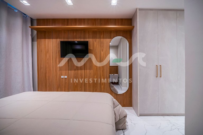 Costa do Pacífico 302 - Lindo apartamento a apenas 300m da P