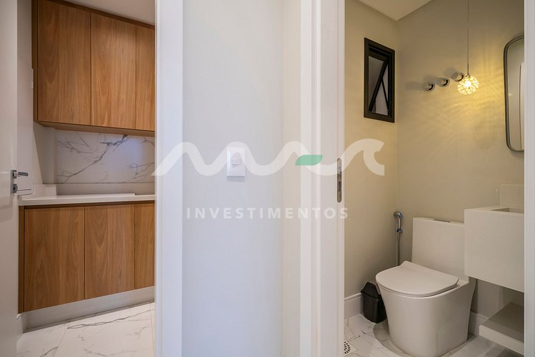 Costa do Pacífico 302 - Lindo apartamento a apenas 300m da P