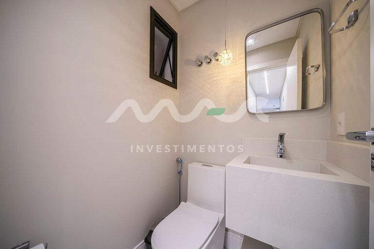 Costa do Pacífico 302 - Lindo apartamento a apenas 300m da P
