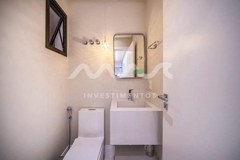 Costa do Pacífico 302 - Lindo apartamento a apenas 300m da P