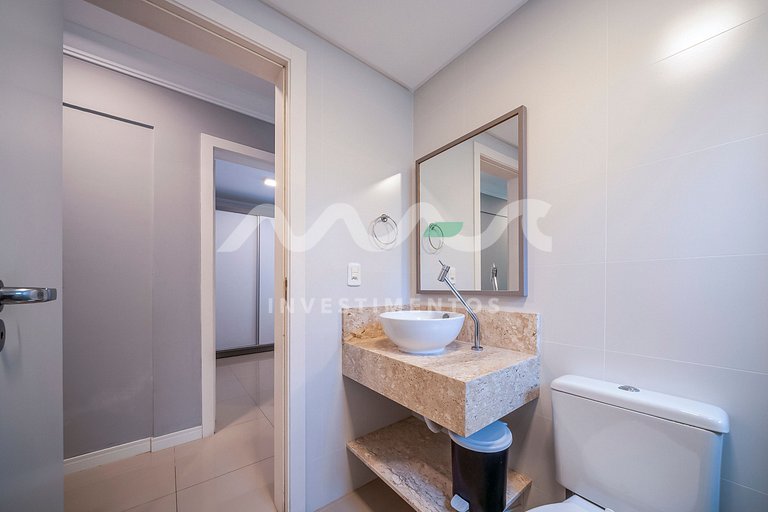 Maria Augusta 106 - Lindo apartamento na Praia de Bombas - E