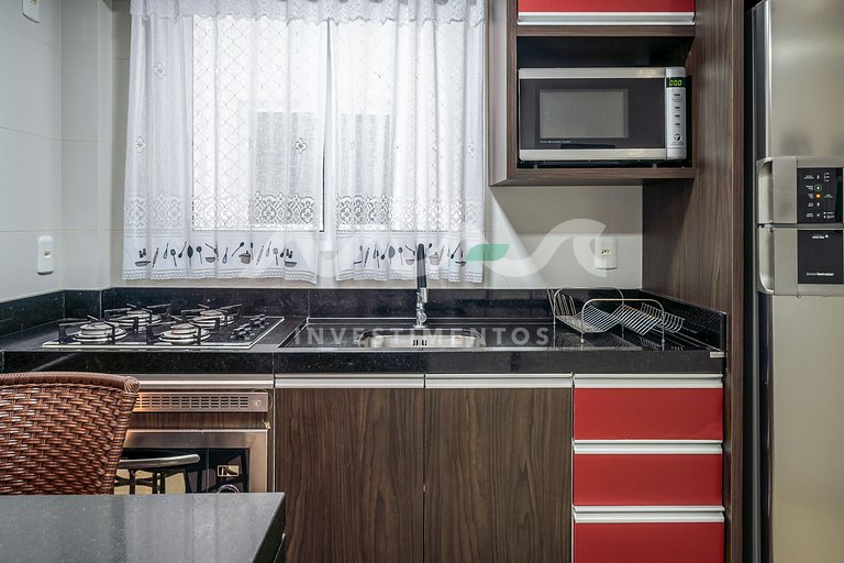 Maria Augusta 106 - Lindo apartamento na Praia de Bombas - E