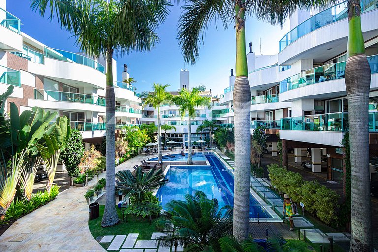 Boulevard 121-D - Excelente apartamento em condomínio de lux