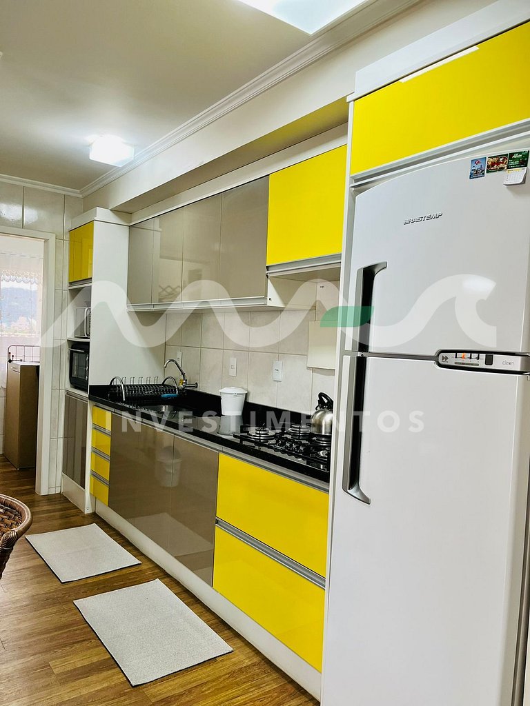 Aurora 322 - Lindo apartamento a apenas 300m da Praia de Bom