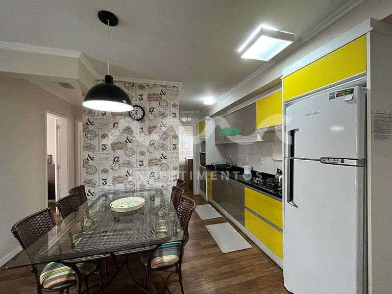 Aurora 322 - Lindo apartamento a apenas 300m da Praia de Bom