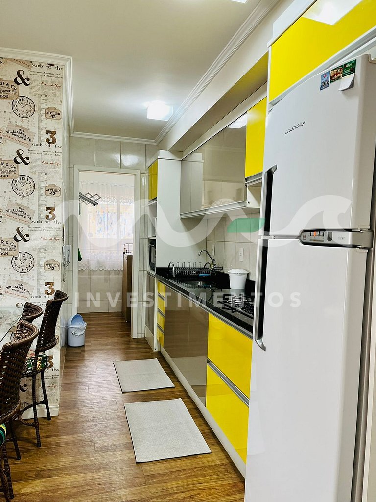 Aurora 322 - Lindo apartamento a apenas 300m da Praia de Bom